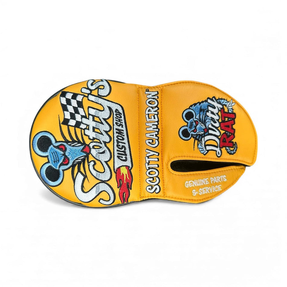 Scotty Cameron Accessory Scotty Cameron Dirty Rat Orange Custom Shop Mallet Cover
