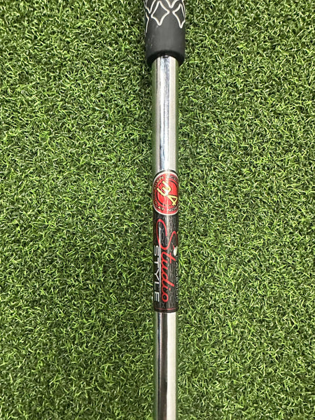 Tour Quality Golf's Shop Putter Custom 34" Red and Black Scotty Cameron Studio Style Newport