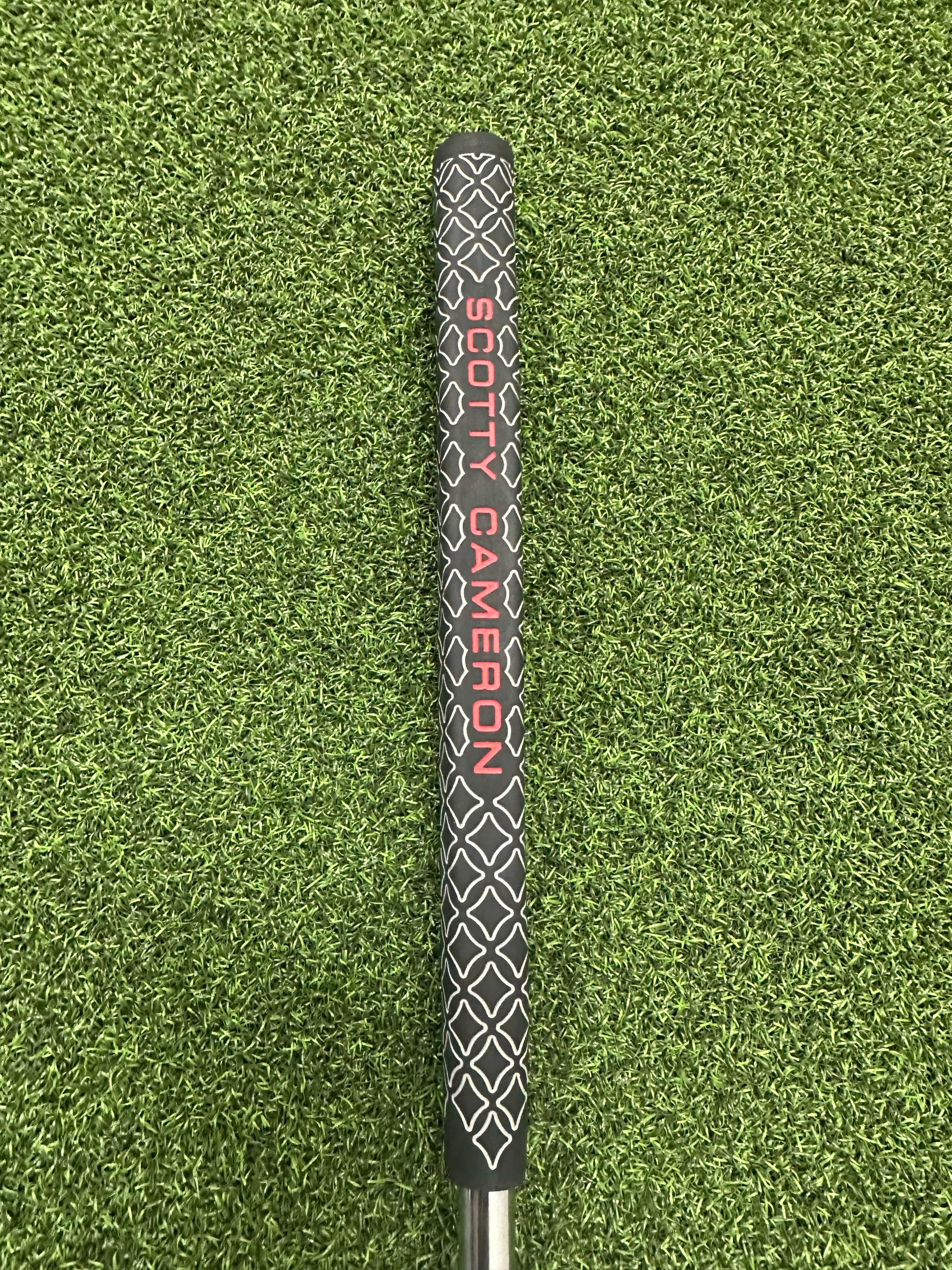 Tour Quality Golf's Shop Putter Custom 34" Red and Black Scotty Cameron Studio Style Newport