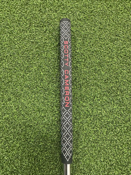 Tour Quality Golf's Shop Putter Custom 34" Red and Black Scotty Cameron Studio Style Newport