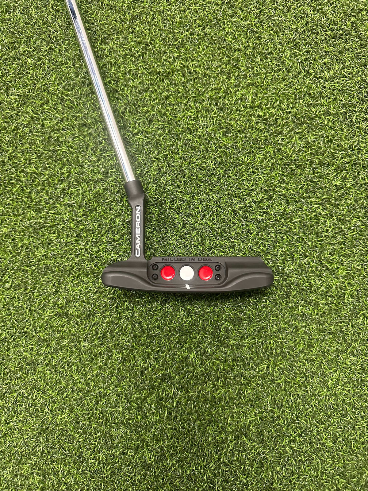 Tour Quality Golf's Shop Putter Custom 34" Red and Black Scotty Cameron Studio Style Newport