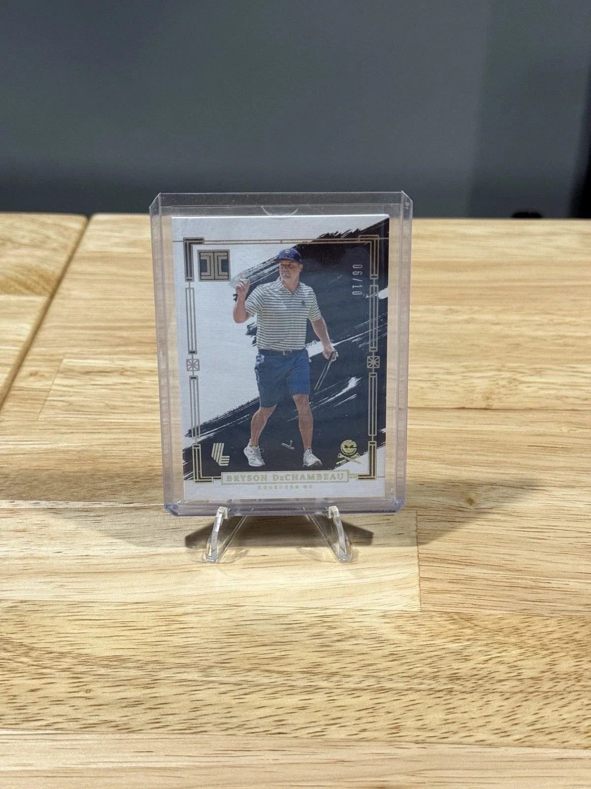 Tour Quality Golf's Shop 2024-25 Panini Impeccable LIV Golf Bryson DeChambeau Gold #/10 Crushers #35