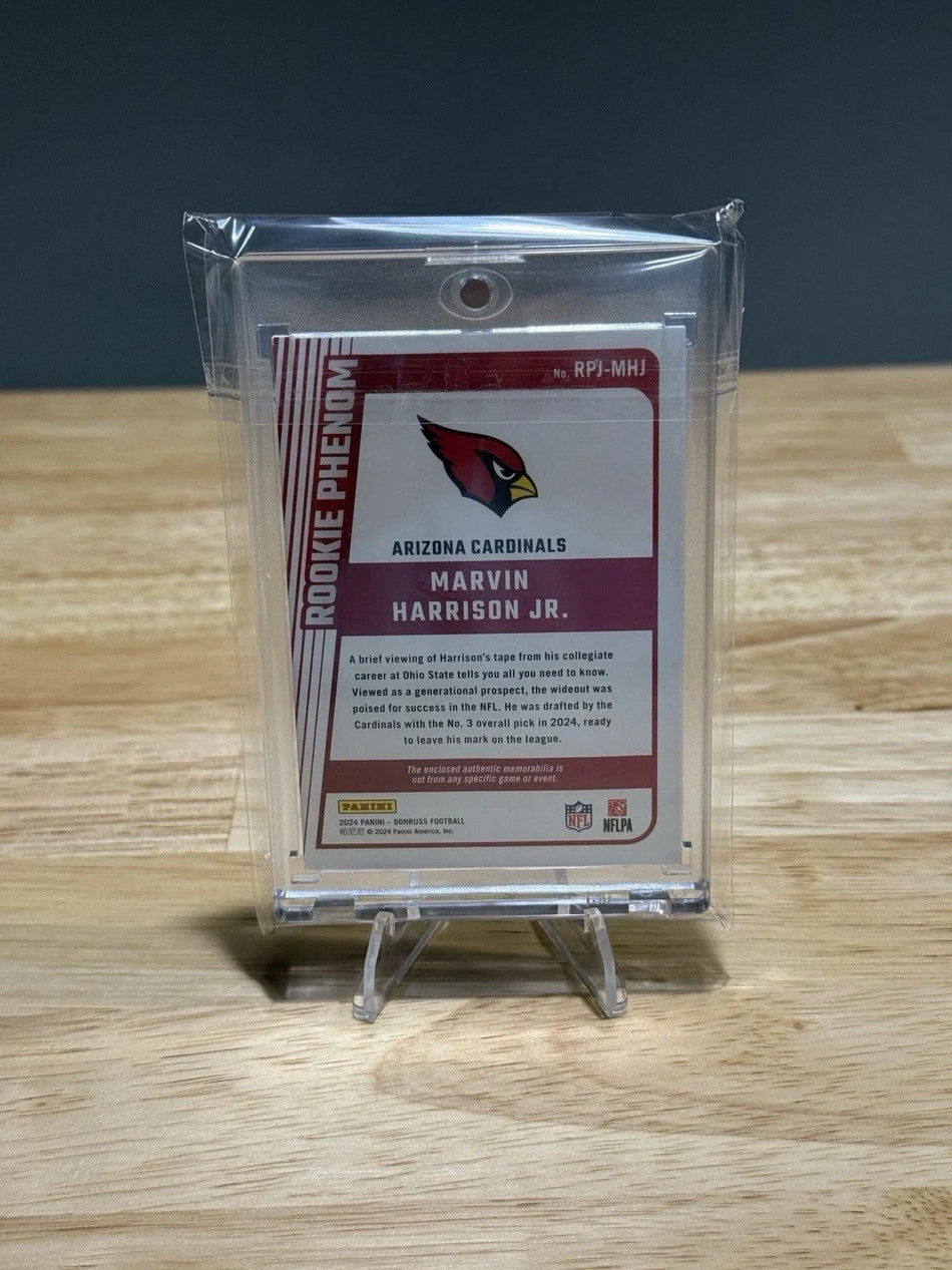 Tour Quality Golf's Shop 2024 Donruss Marvin Harrison Jr. Rookie Phenom Custom Patch RPJ-MHJ Cardinals TQG TQG