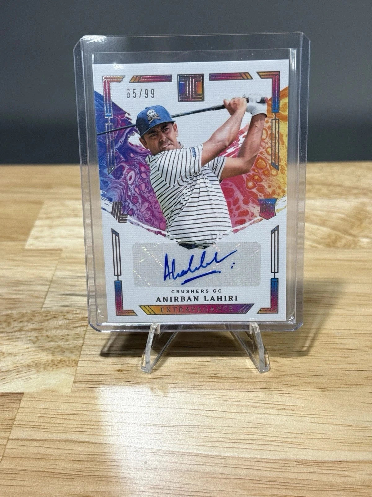 Tour Quality Golf's Shop 2024 Panini Impeccable LIV Golf Anirban Lahiri Extravagance Auto /99