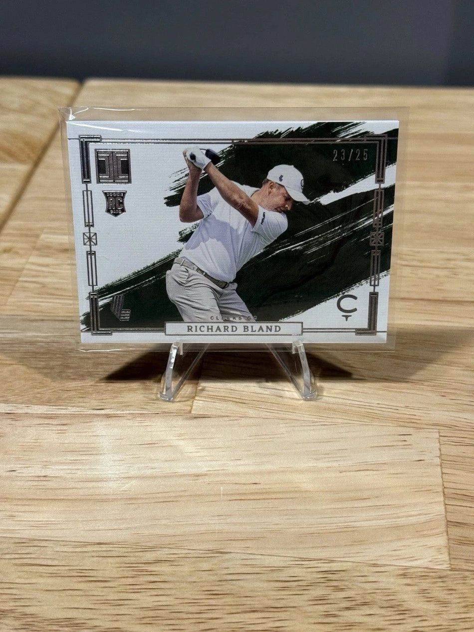 Tour Quality Golf's Shop 2024 Panini Impeccable Liv Golf Richard Bland Silver /25 Card