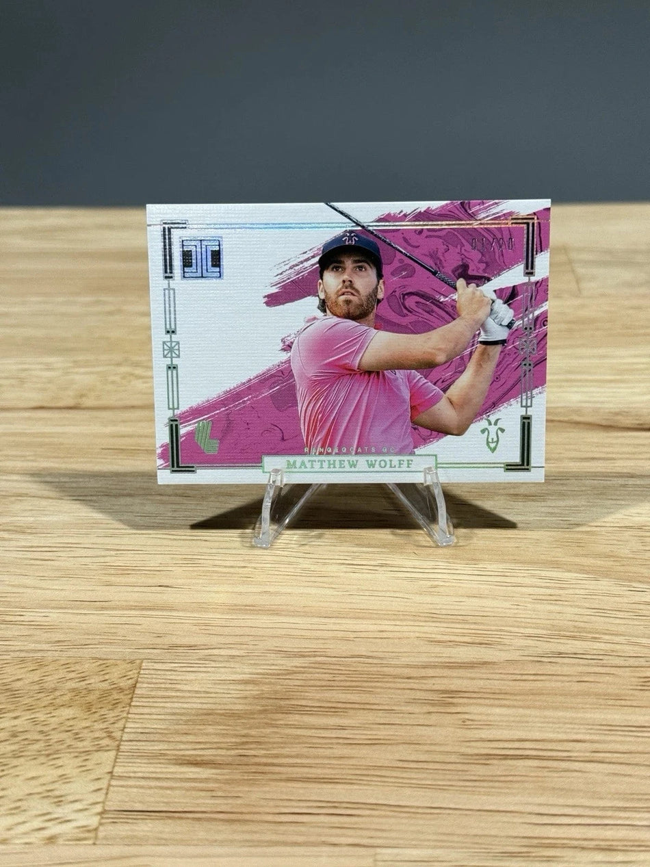 Tour Quality Golf's Shop 2024 Panini Impeccable LIV Matthew Wolff Silver /20 TQG