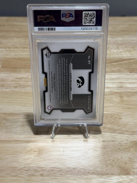 Tour Quality Golf's Shop 2024 Panini Prizm Draft PicksVariation 57 Caitlin Clark Rookie Card RC PSA 10