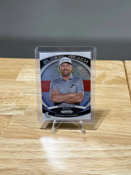 Tour Quality Golf's Shop 2024 Panini Prizm LIV Golf Global Reach White Mojo 31/36 Graeme McDowell #11
