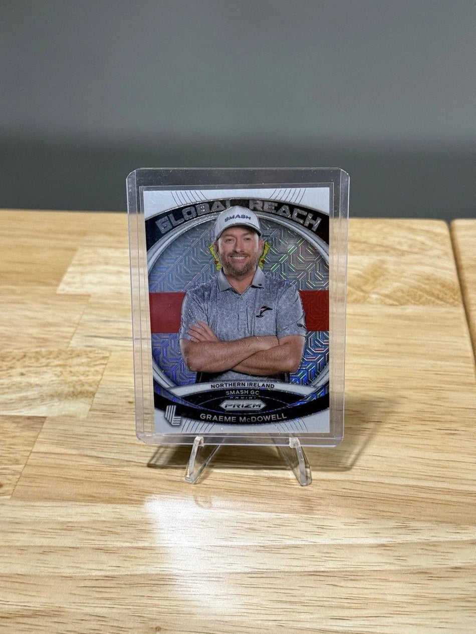 Tour Quality Golf's Shop 2024 Panini Prizm LIV Golf Global Reach White Mojo 31/36 Graeme McDowell #11