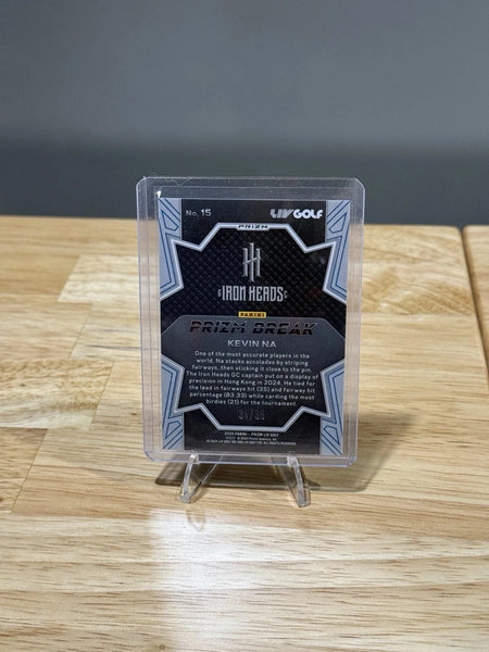 Tour Quality Golf's Shop 2024 Prizm LIV Golf KEVIN NA Prizm Break White Mojo 34/36 #15