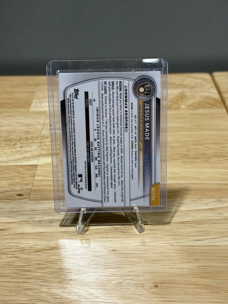 Tour Quality Golf's Shop 2025 Topps Bowman Chrome Jesus Made 1st Prospect Reptilian Refractor SP