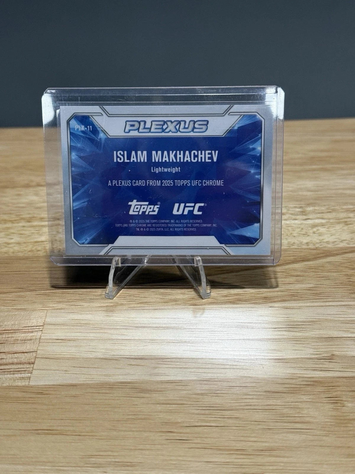 Tour Quality Golf's Shop 2025 UFC Topps Chrome Islam Makhachev /50 Plexus Retail exclusive SP Gold
