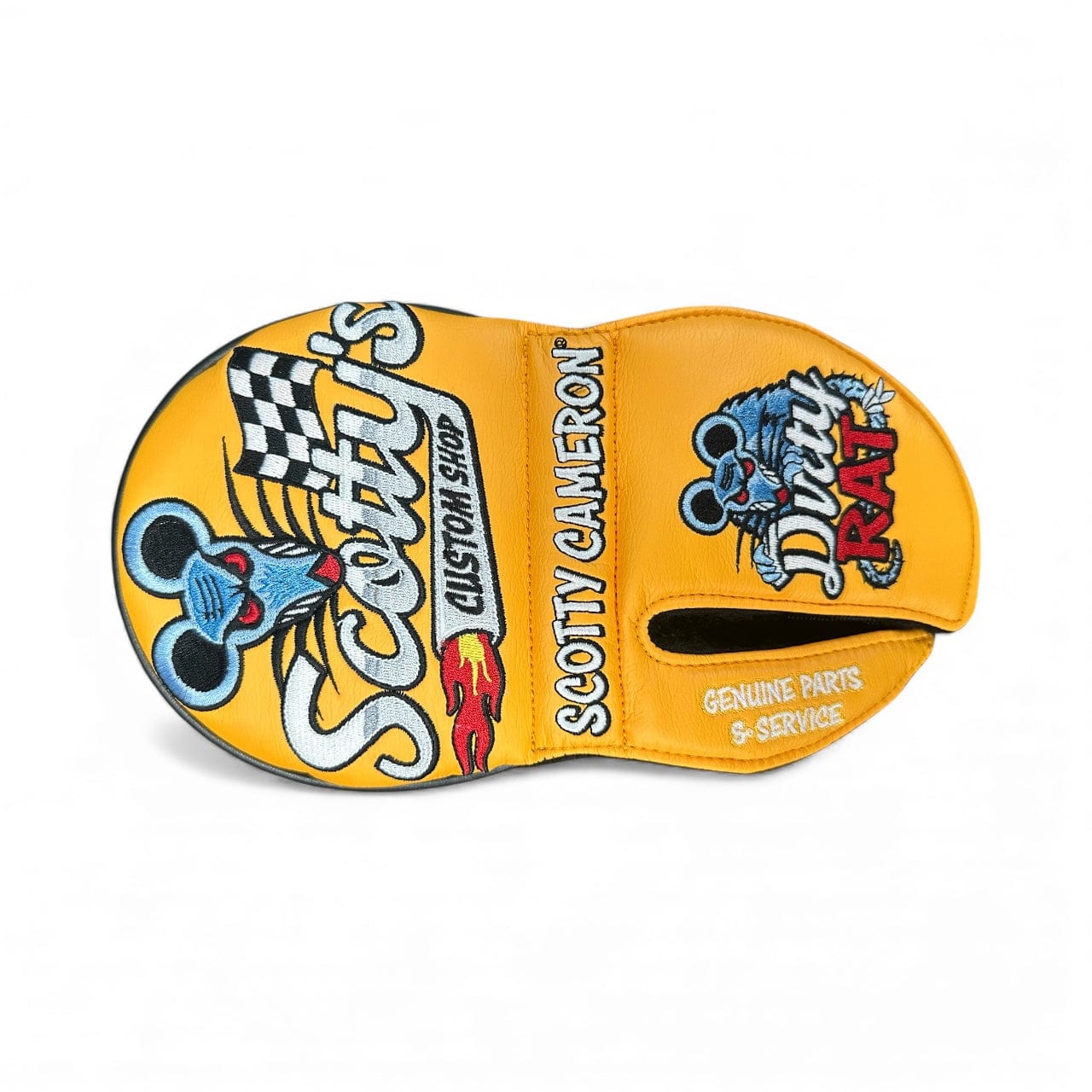 Scotty Cameron Accessory Scotty Cameron Dirty Rat Orange Custom Shop Mallet Cover