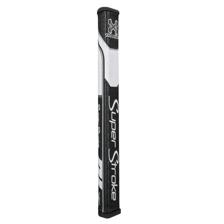 Tour Quality Golf's Shop Black/White Super Stroke Traxion FLATSO 1.0 Putter Grip