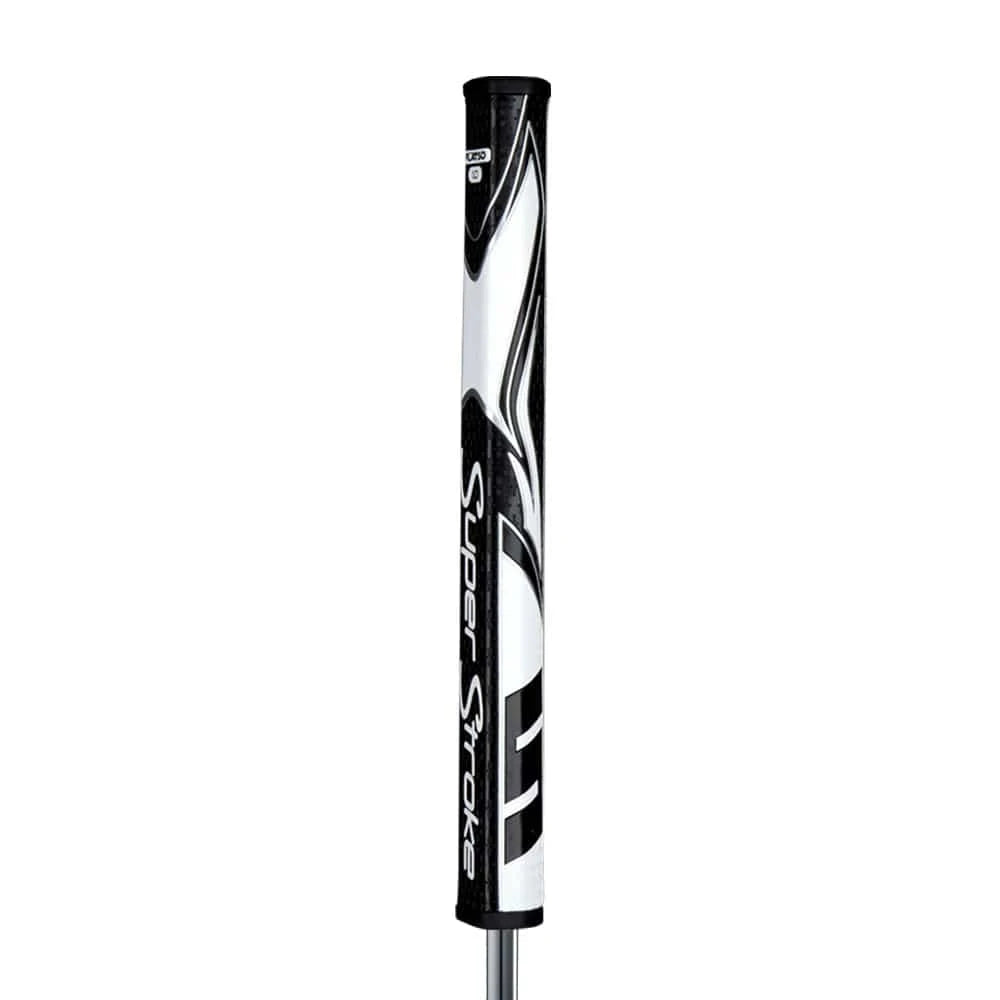 Tour Quality Golf's Shop Black/White Super Stroke Zenergy FLATSO 1.0 Putter Grip