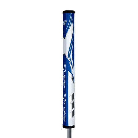 Tour Quality Golf's Shop Blue/White Super Stroke Zenergy FLATSO 1.0 Putter Grip
