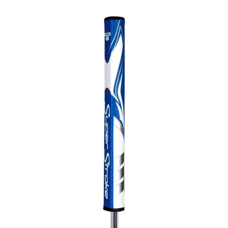 Tour Quality Golf's Shop Blue/White Super Stroke Zenergy FLATSO 2.0 Putter Grip
