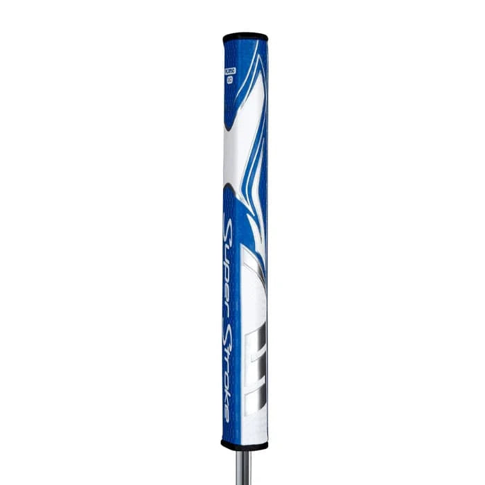 Tour Quality Golf's Shop Blue/White Super Stroke Zenergy FLATSO 3.0 Putter Grip