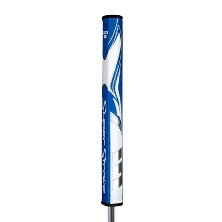 Tour Quality Golf's Shop Blue/White Super Stroke Zenergy FLATSO 3.0 Putter Grip