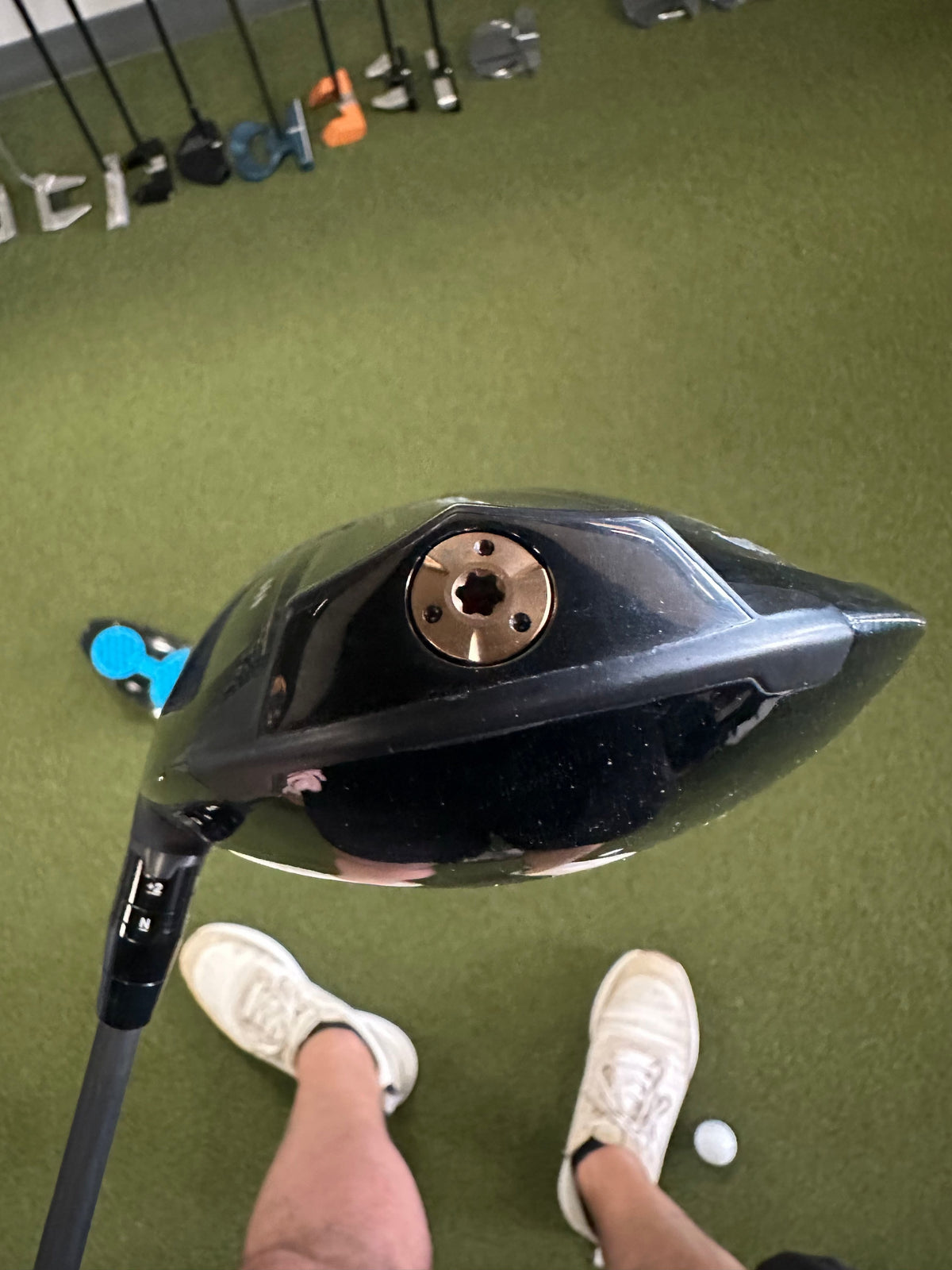 Callaway Driver Used LEFTY Callaway Paradym Triple Diamond Driver