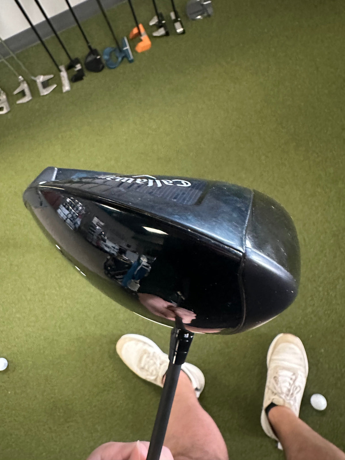 Callaway Driver Used LEFTY Callaway Paradym Triple Diamond Driver