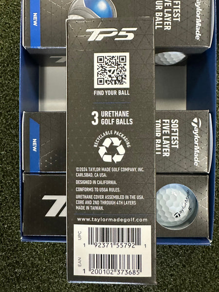 TaylorMade Golf Ball 2024 TaylorMade TP5 Golf Ball