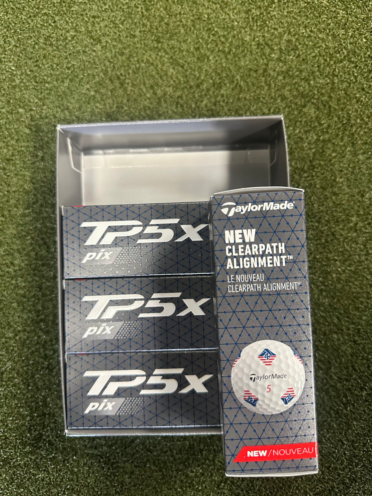 TaylorMade Golf Ball 2024 Taylormade TP5X USA Pix Golf Balls