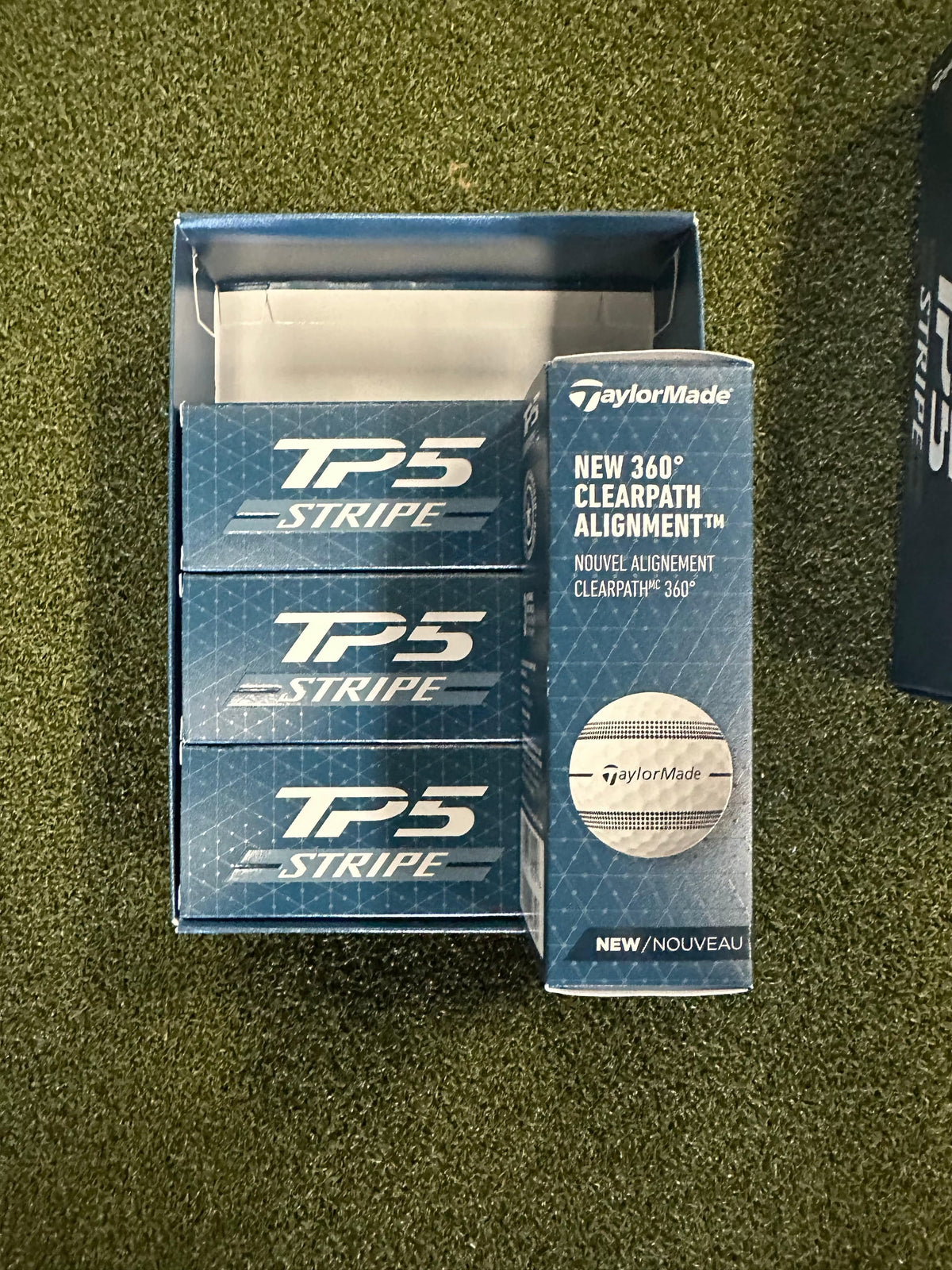 TaylorMade Golf Ball 2025 Taylormade TP5 Stripe Golf Balls