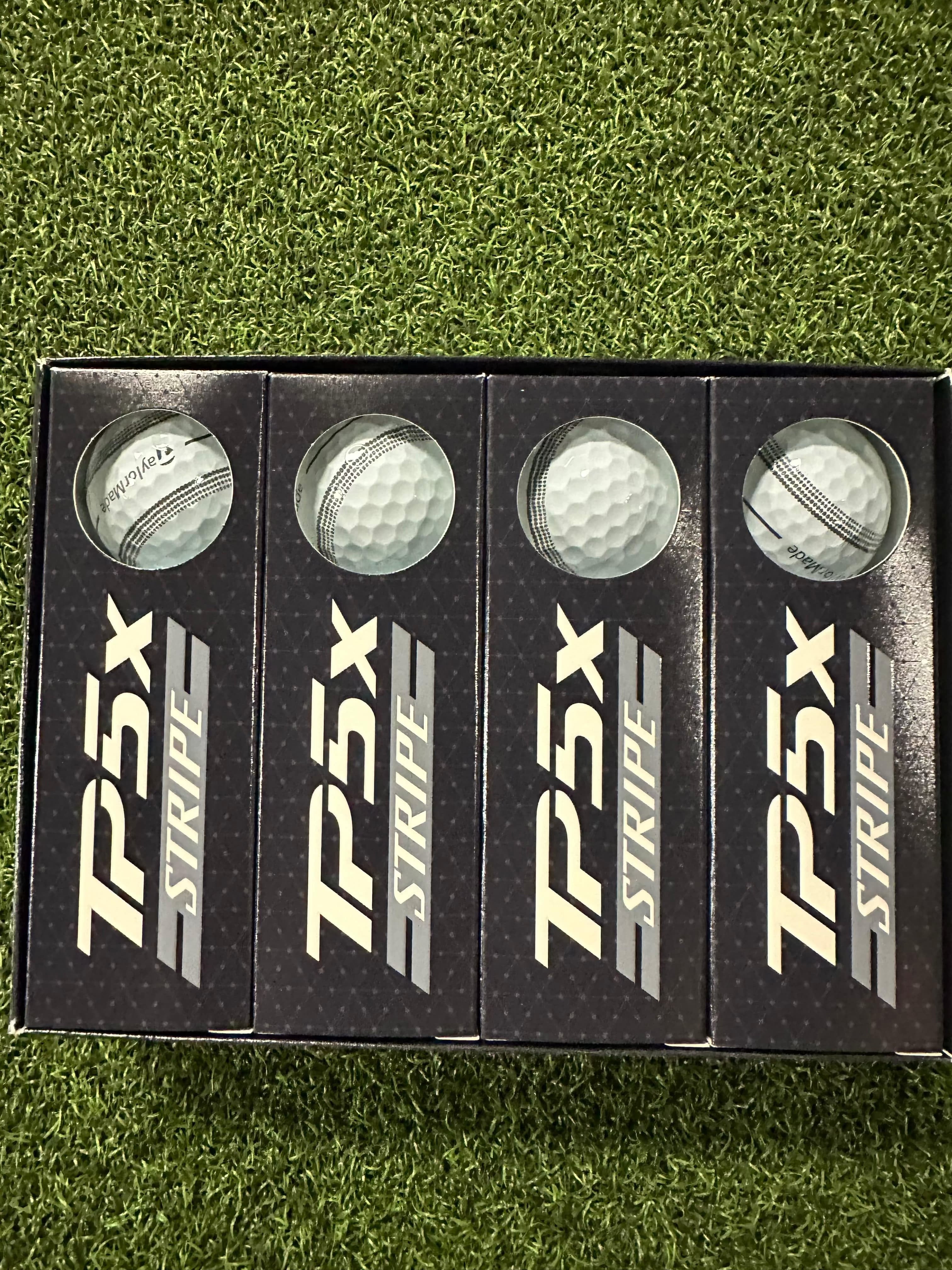 TaylorMade Golf Ball 2025 Taylormade TP5X Stripe Golf Balls