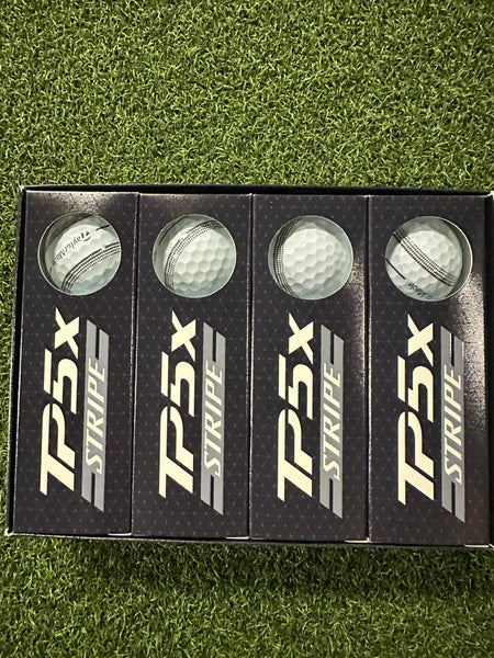 TaylorMade Golf Ball 2025 Taylormade TP5X Stripe Golf Balls