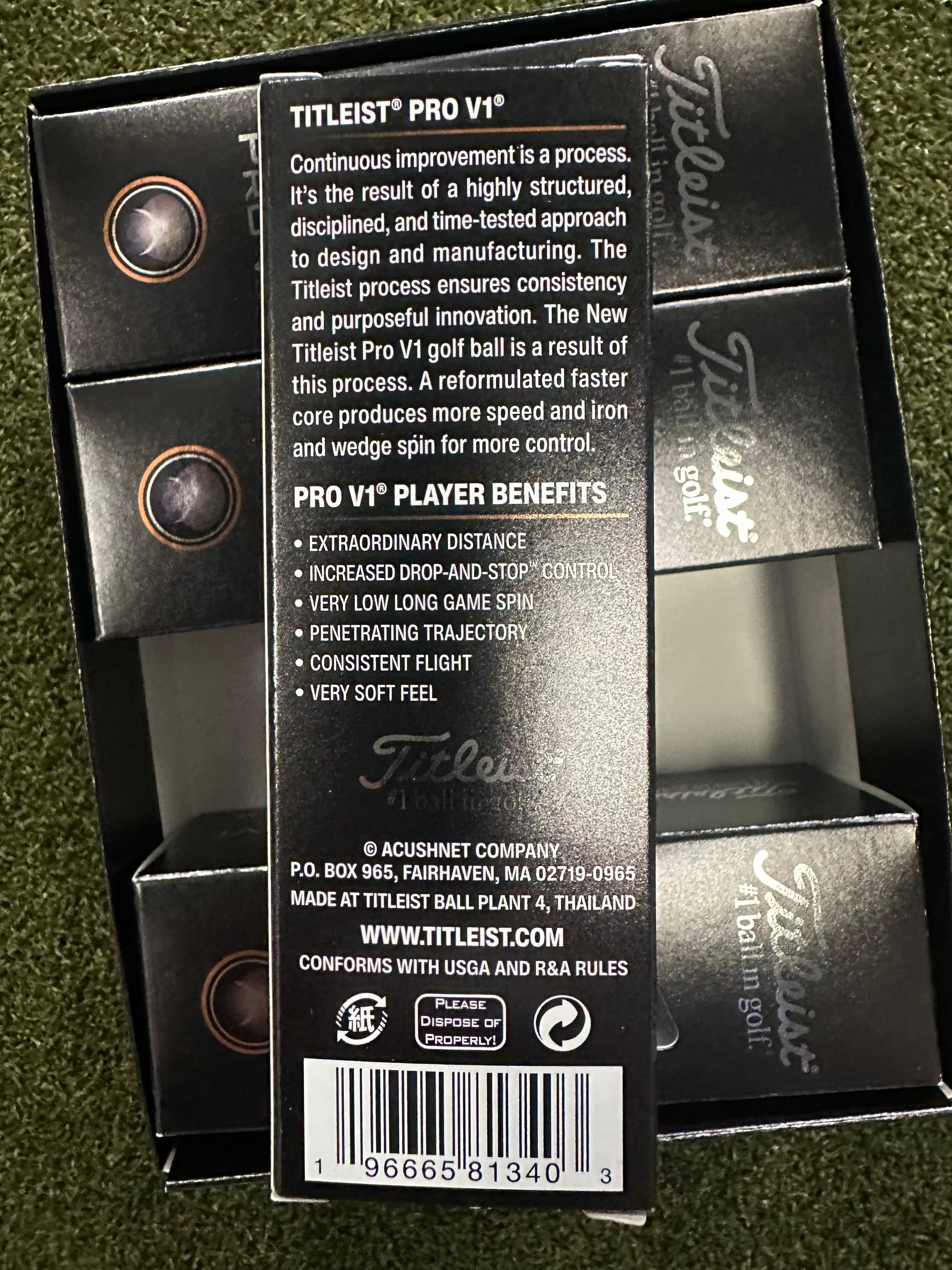 Titleist Golf Ball 2025 Titleist Pro V1