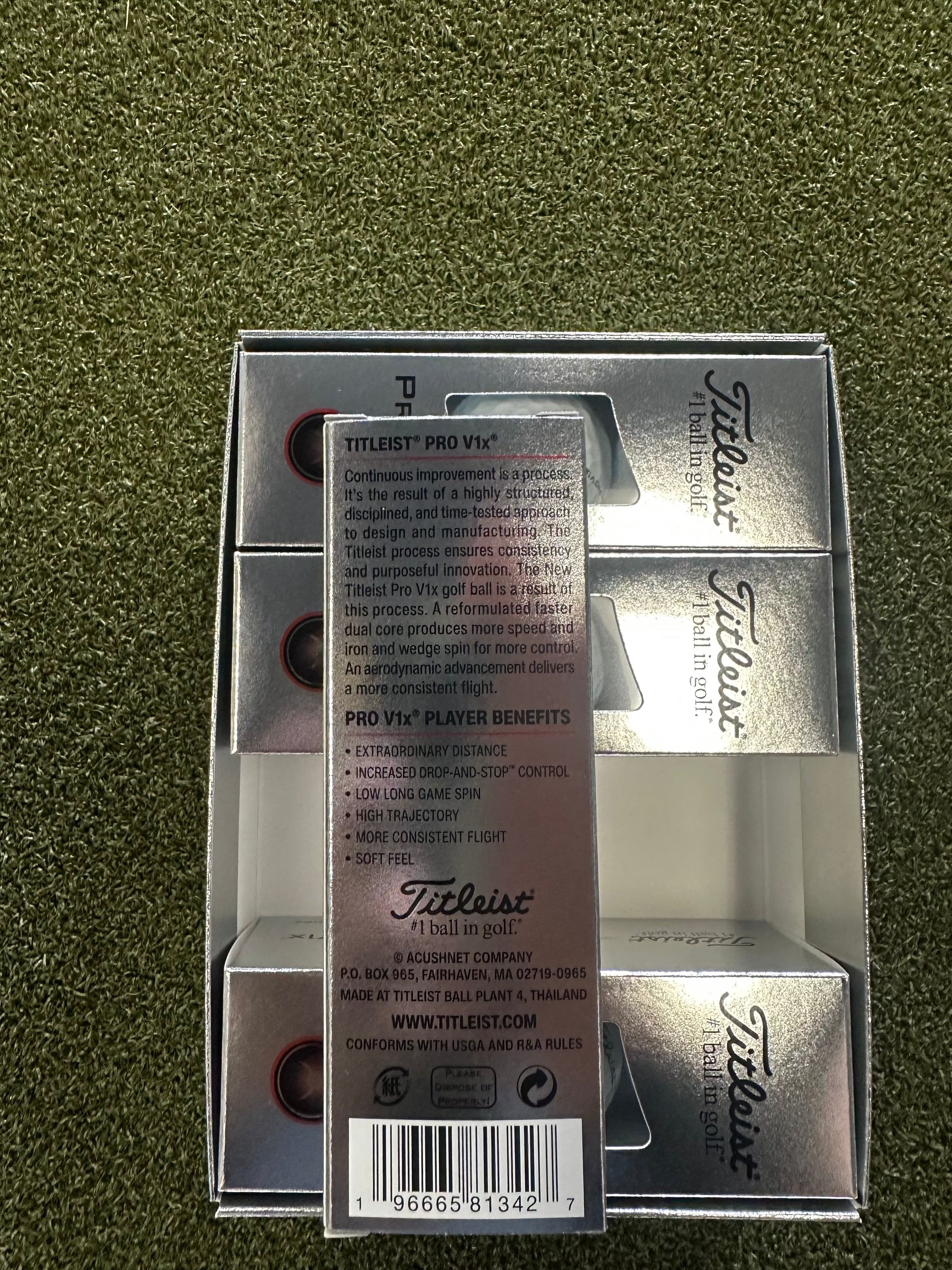 Titleist Golf Ball 2025  Titleist Pro V1X Golf Balls