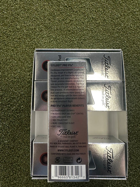 Titleist Golf Ball 2025  Titleist Pro V1X Golf Balls