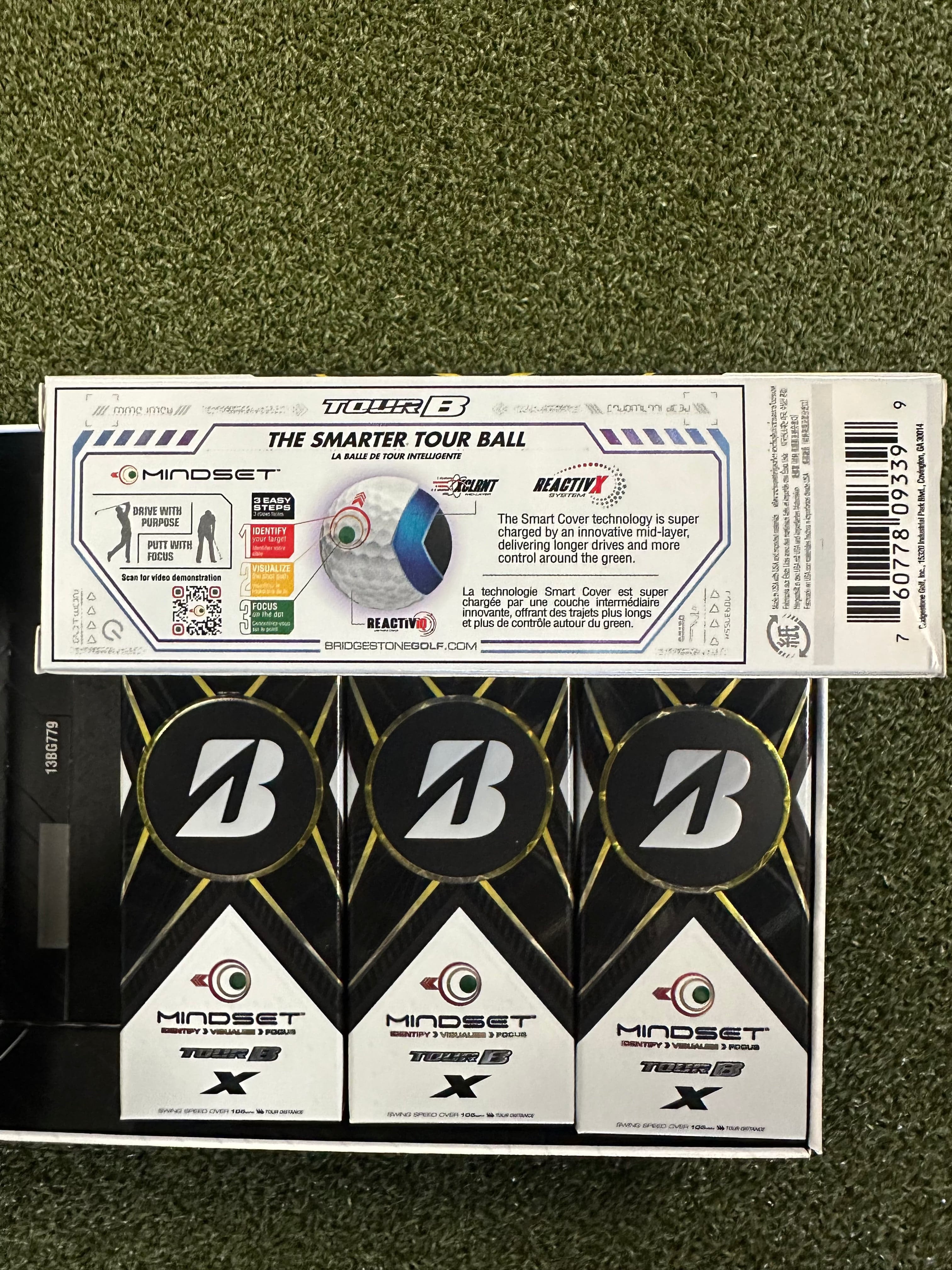 Bridgestone Golf Ball Bridgestone Tour B X Mindset Golf Balls
