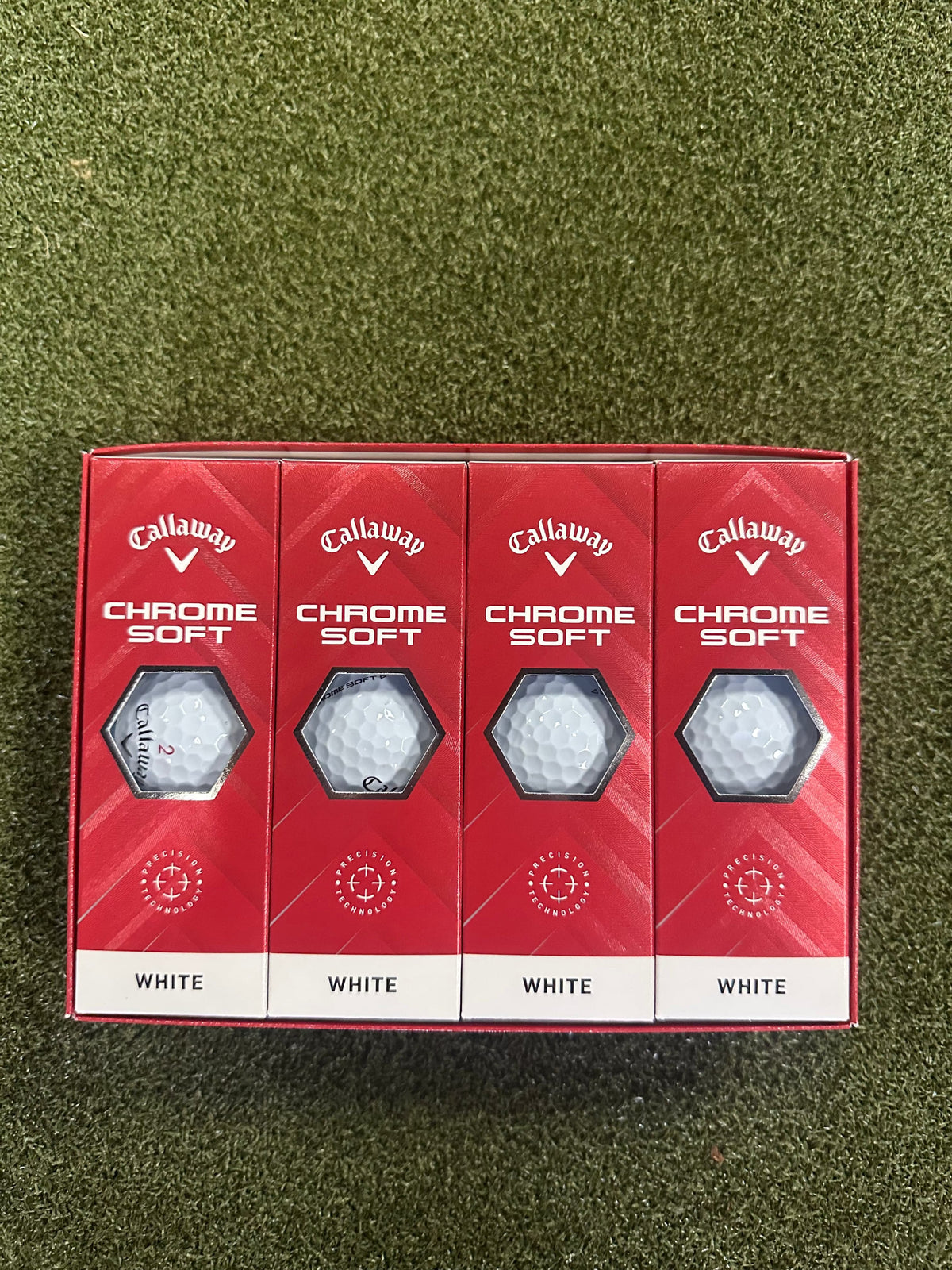 Callaway Golf Ball CALLAWAY CHROME SOFT WHITE 2024 GOLF BALLS