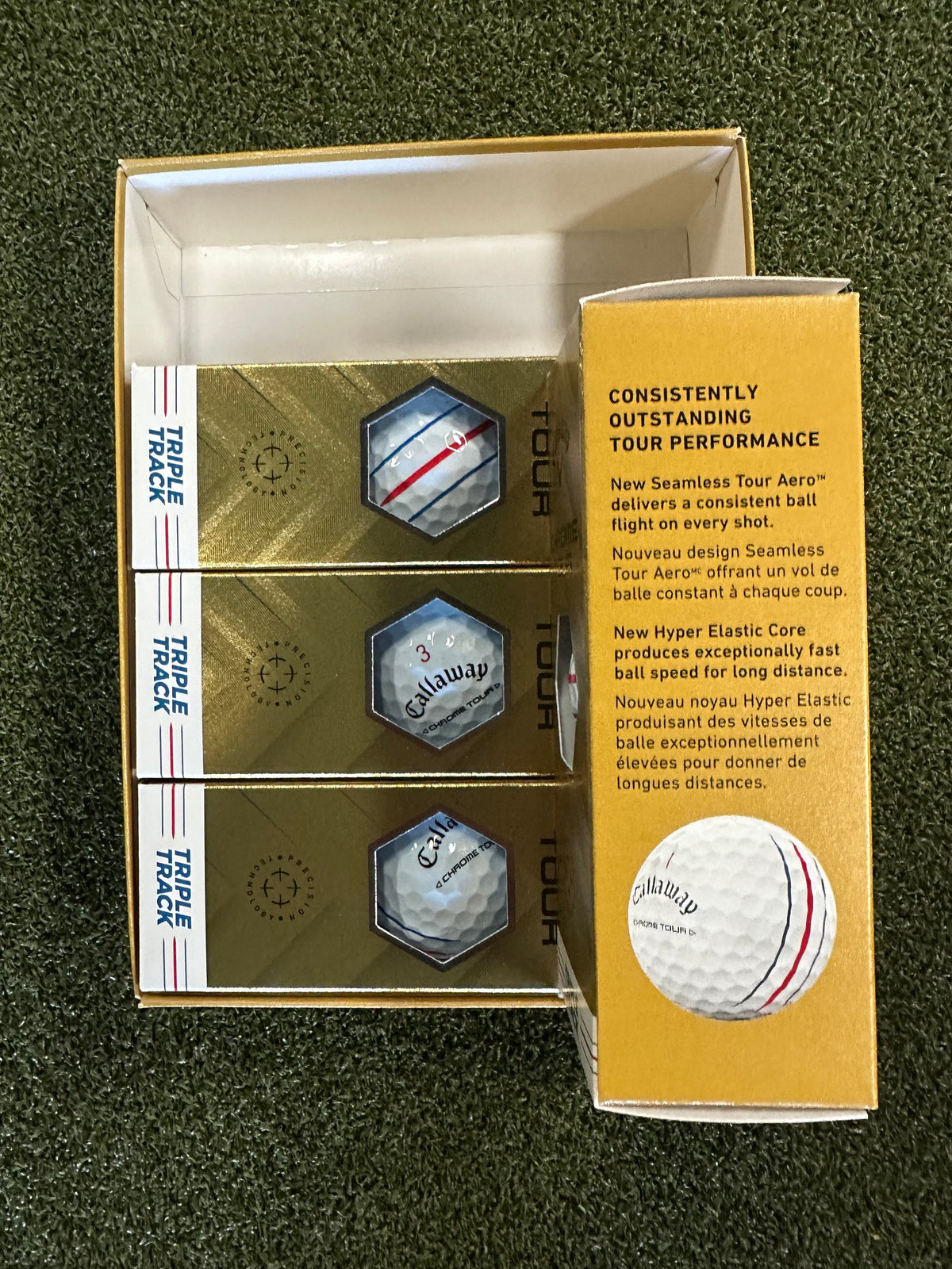 Callaway Golf Ball CALLAWAY CHROME TOUR TRIPLE TRACK GOLF BALLS