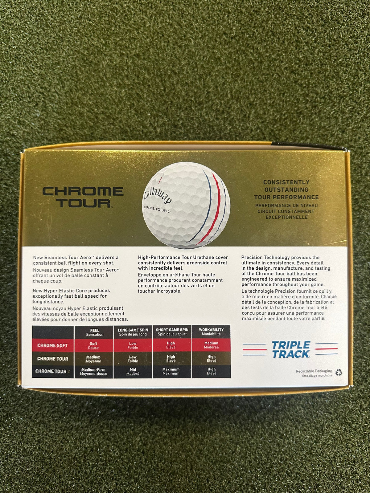Callaway Golf Ball CALLAWAY CHROME TOUR TRIPLE TRACK GOLF BALLS