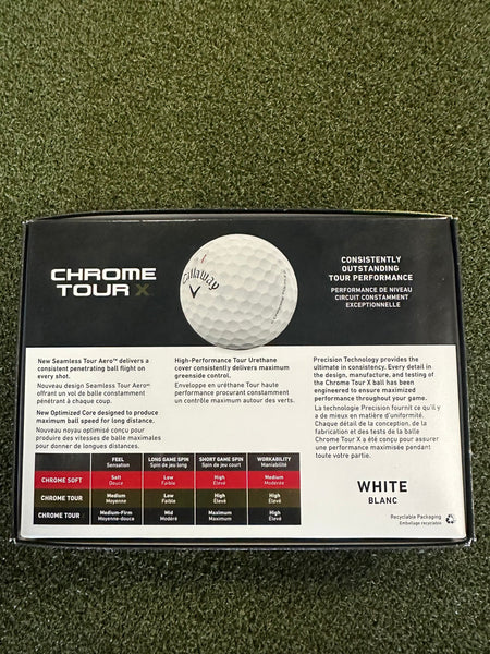 Callaway Golf Ball CALLAWAY CHROME TOUR X GOLF BALLS