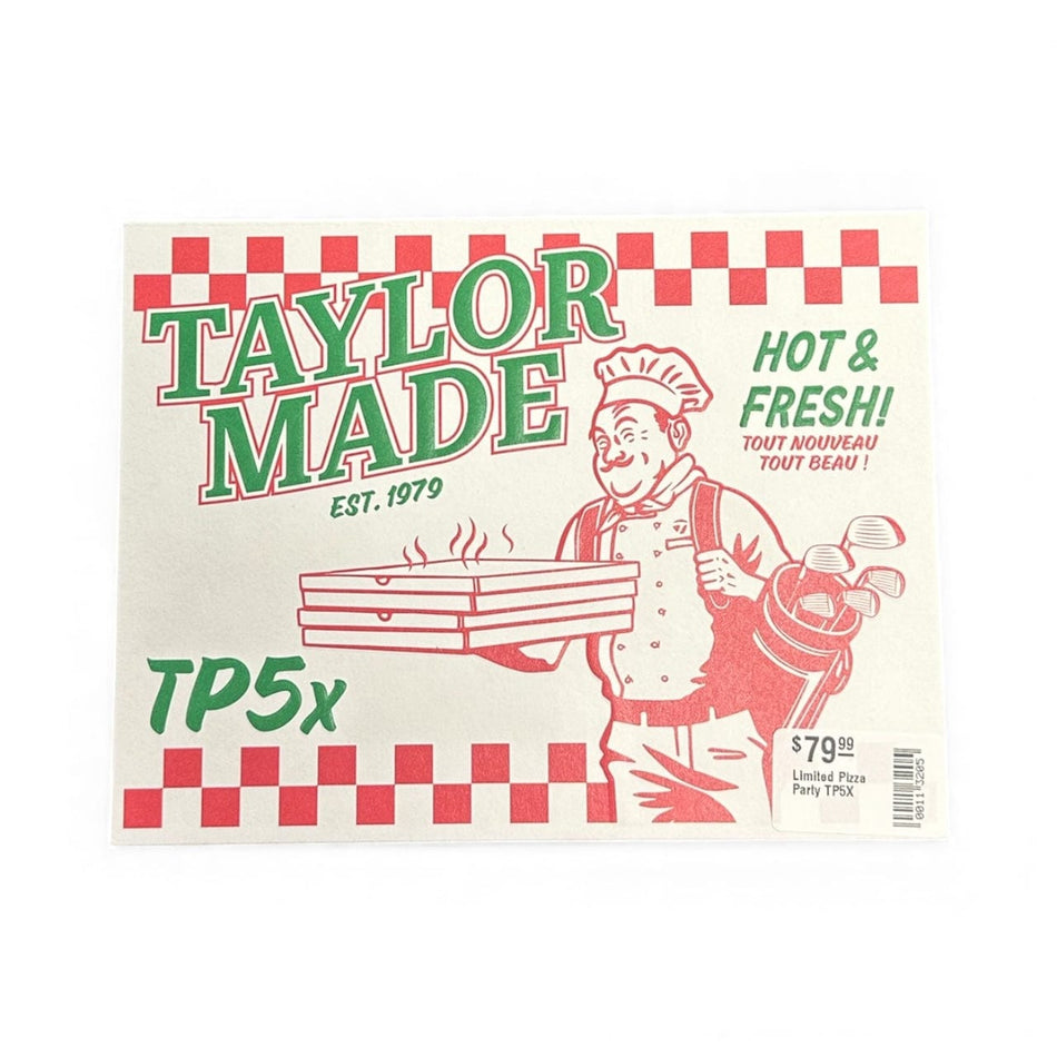 TaylorMade Golf Ball Limited TaylorMade Pizza Party TP5X