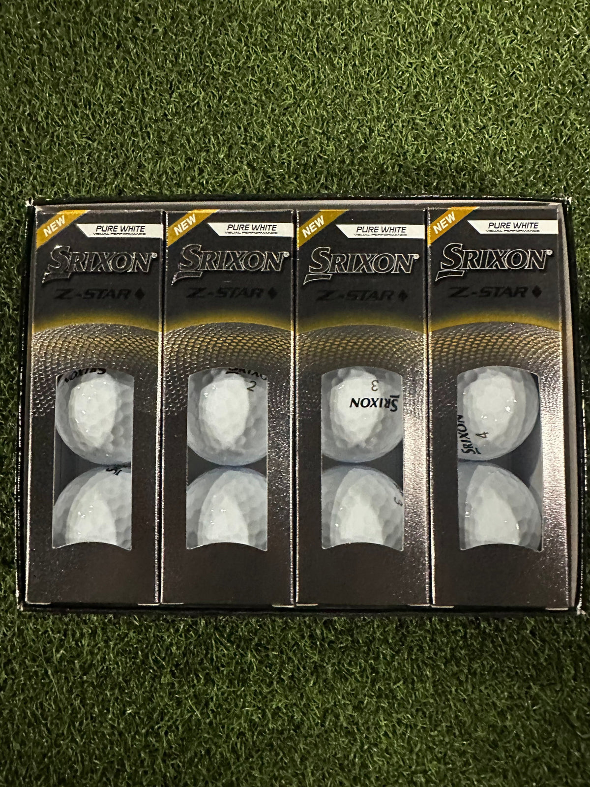 Srixon Golf Ball SRIXON Z-STAR DIAMOND PURE WHITE BALLS