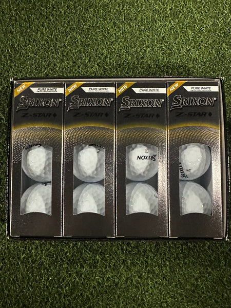 Srixon Golf Ball SRIXON Z-STAR DIAMOND PURE WHITE BALLS