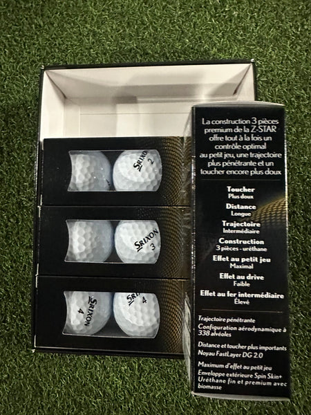 Srixon Golf Ball SRIXON Z-STAR PURE WHITE BALLS