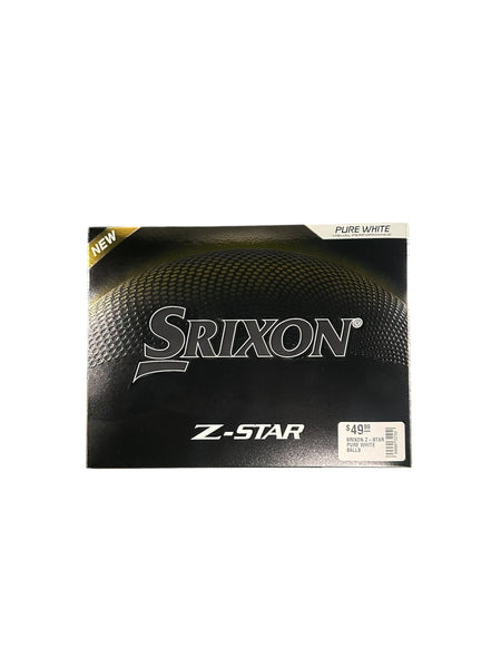 Srixon Golf Ball SRIXON Z-STAR PURE WHITE BALLS