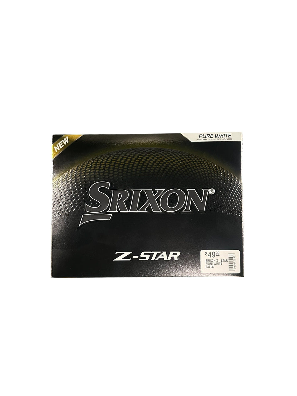 Srixon Golf Ball SRIXON Z-STAR PURE WHITE BALLS