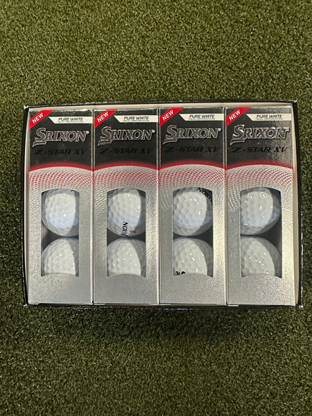 Srixon Golf Ball SRIXON Z-STAR XV PURE WHITE BALLS