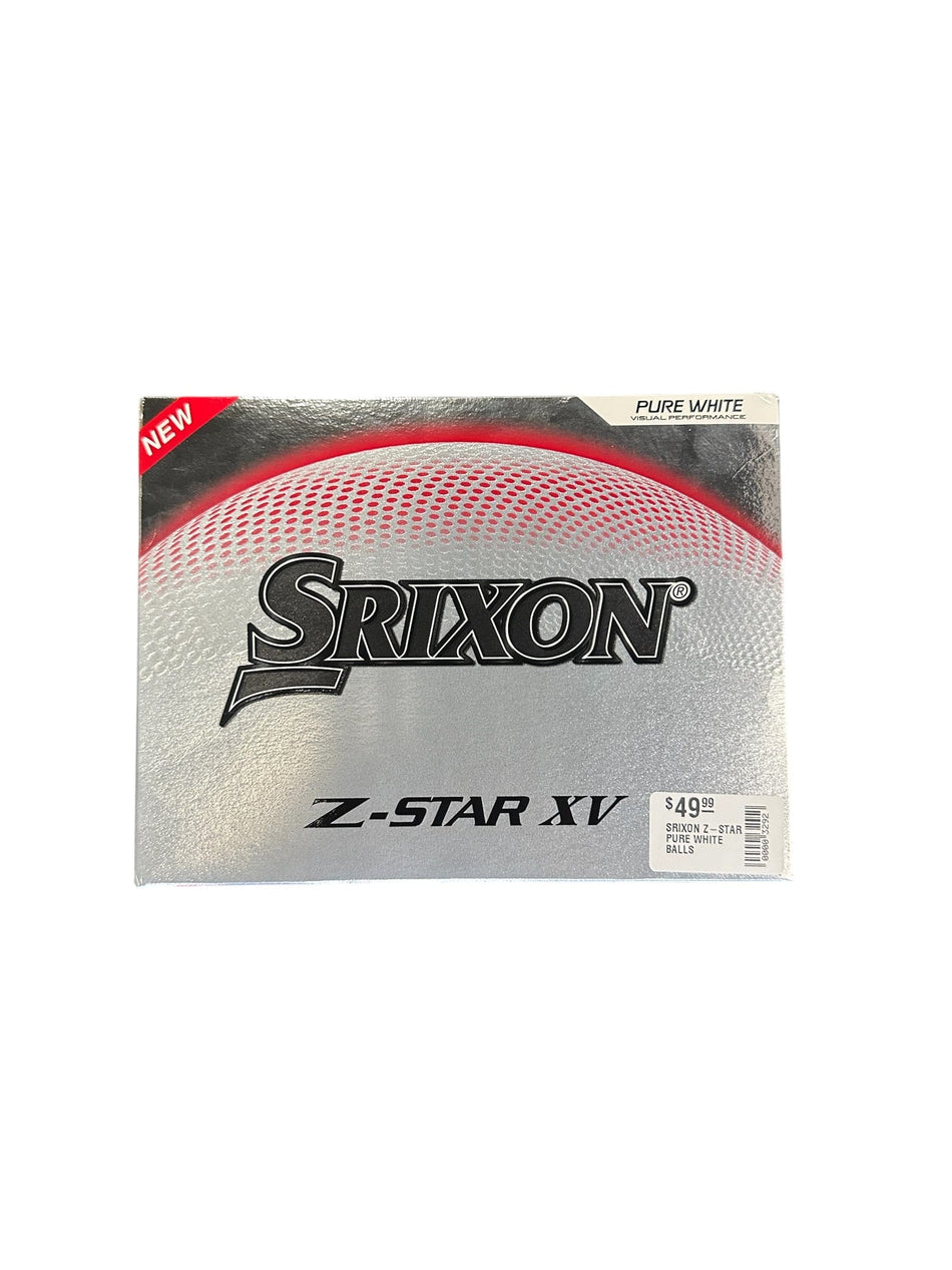 Srixon Golf Ball SRIXON Z-STAR XV PURE WHITE BALLS