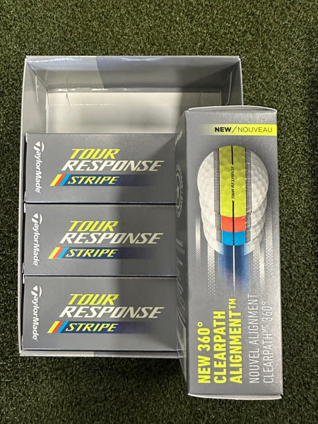TaylorMade Golf Ball TaylorMade Tour Response Stripe Neon Multipack