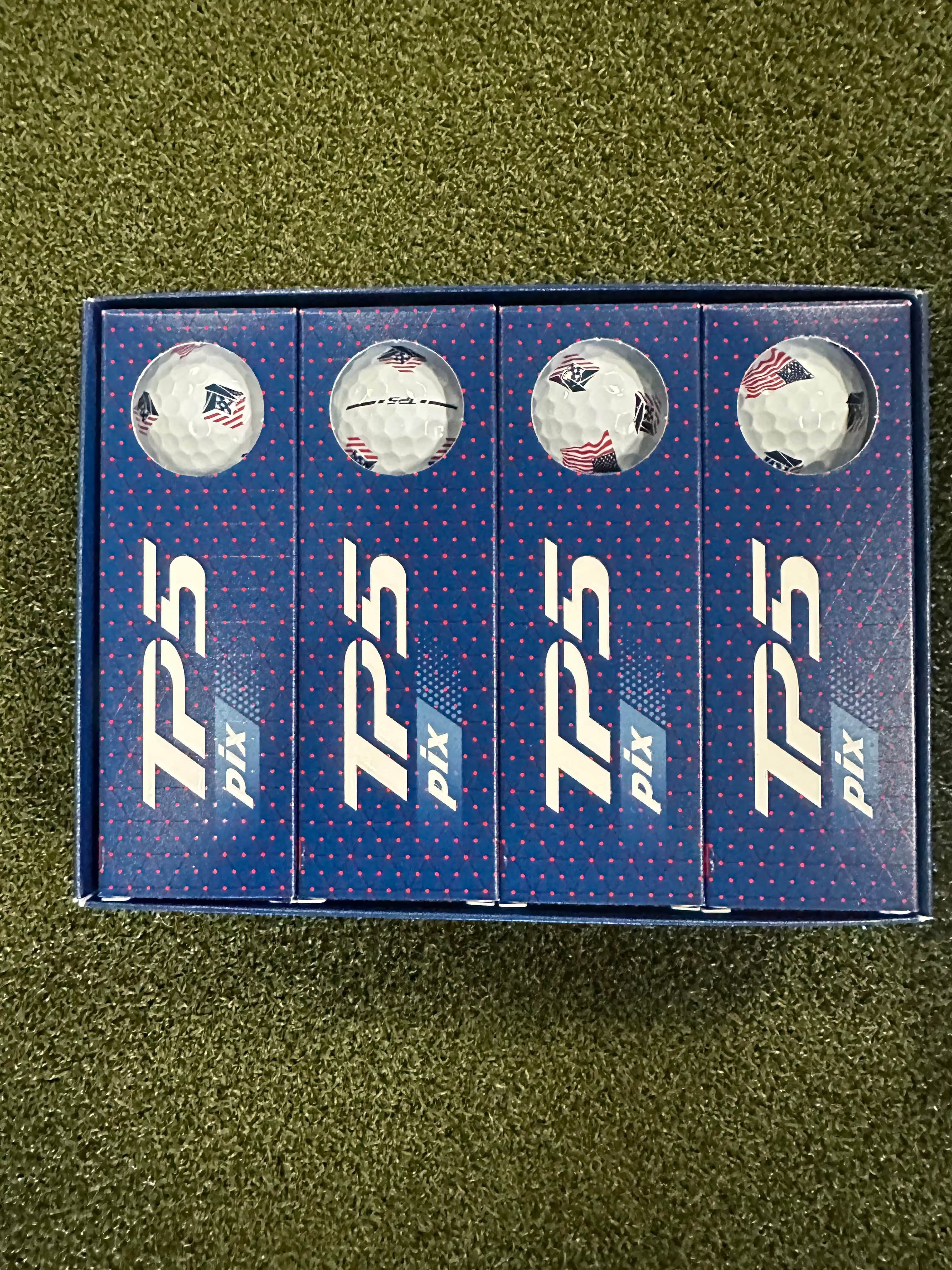 TaylorMade Golf Ball Taylormade Tp5 Pix Clear Path Alignment