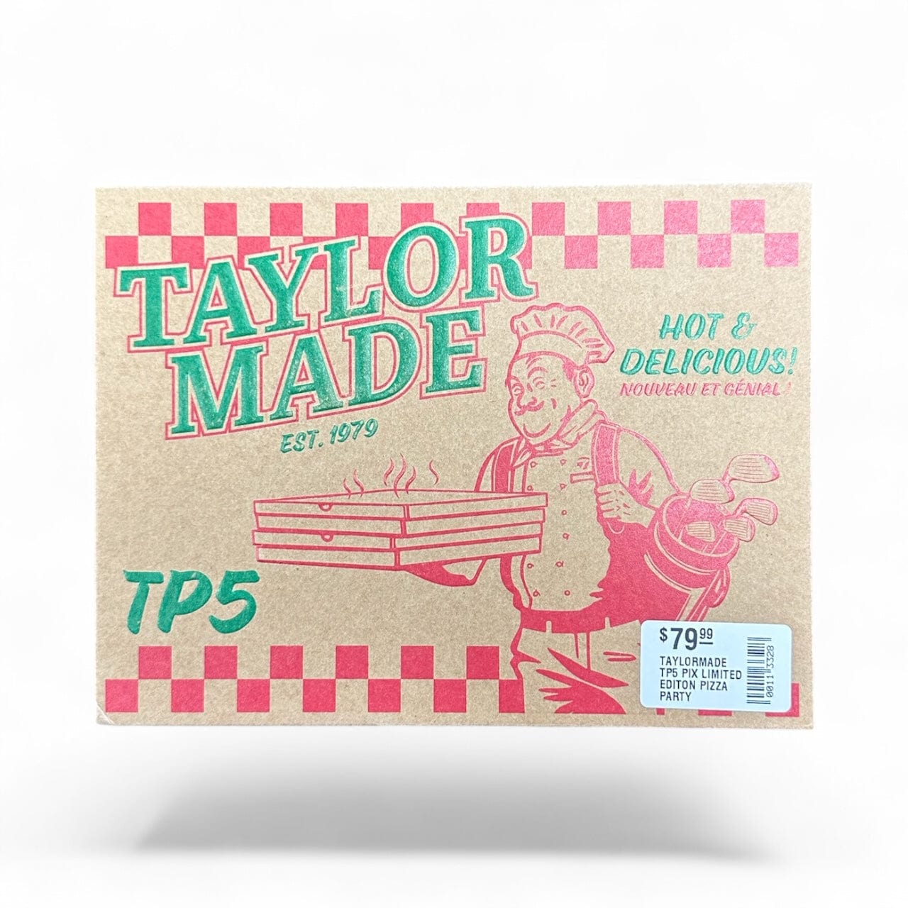 TaylorMade Golf Ball TaylorMade TP5 Pizza Party Golf ball