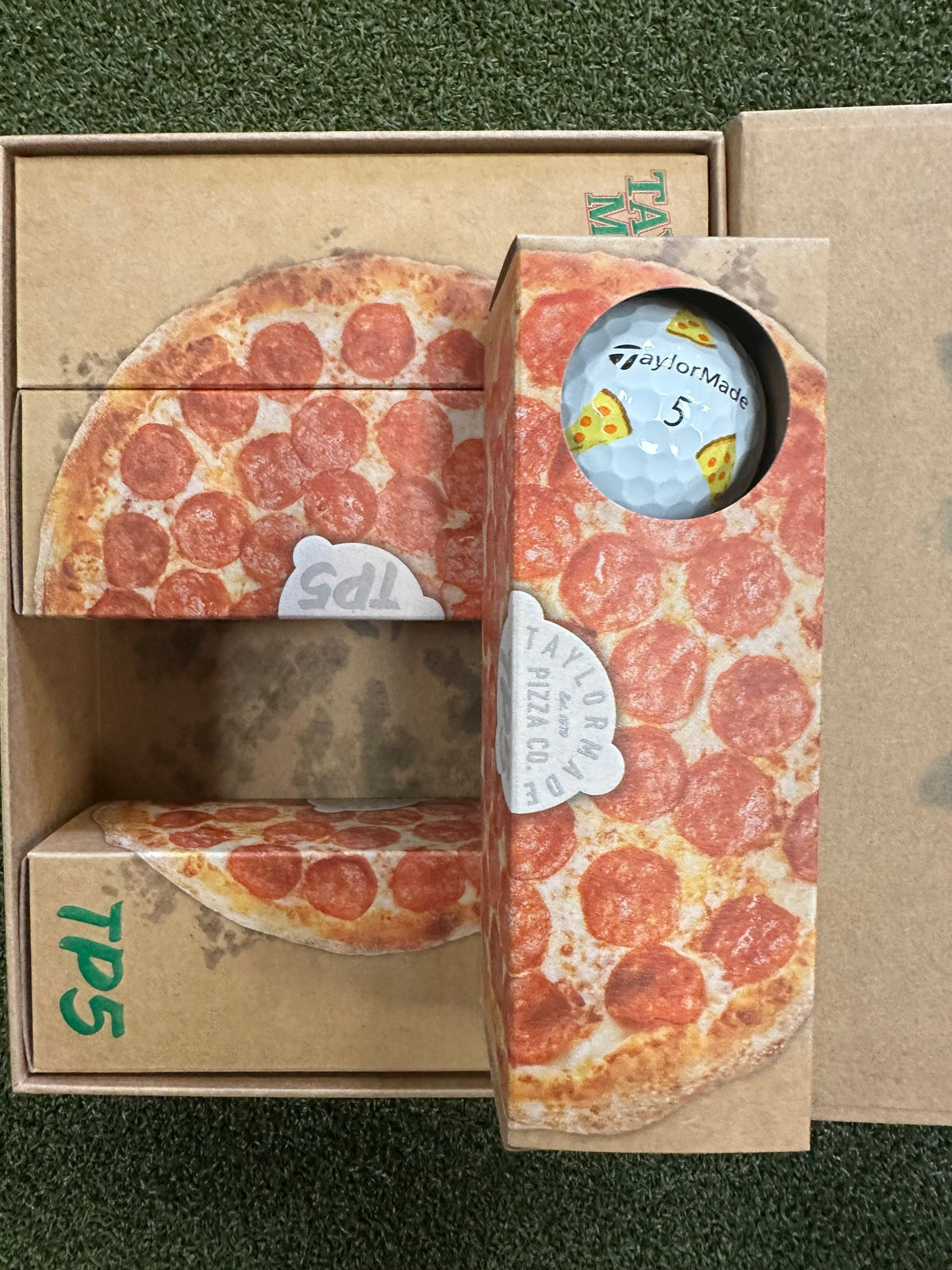 TaylorMade Golf Ball TaylorMade TP5 Pizza Party Golf ball